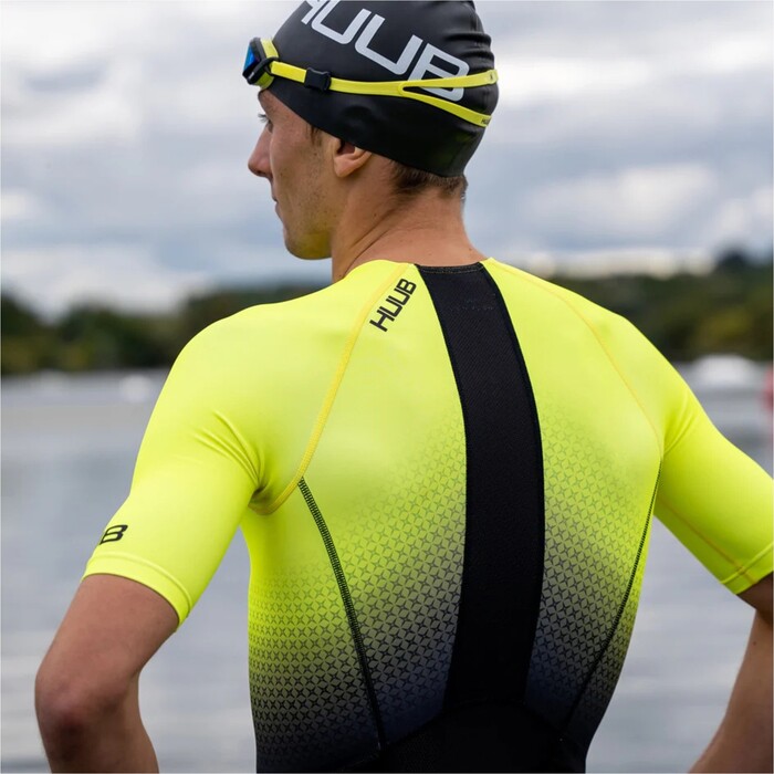 Huub Mnner 2024 Commit Long Course Anzug COMLCSFY - Flurogelb